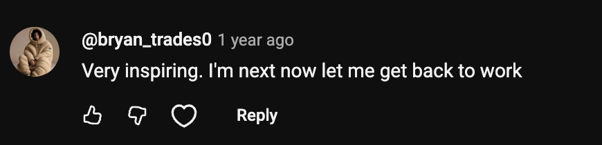 Audience review screenshot